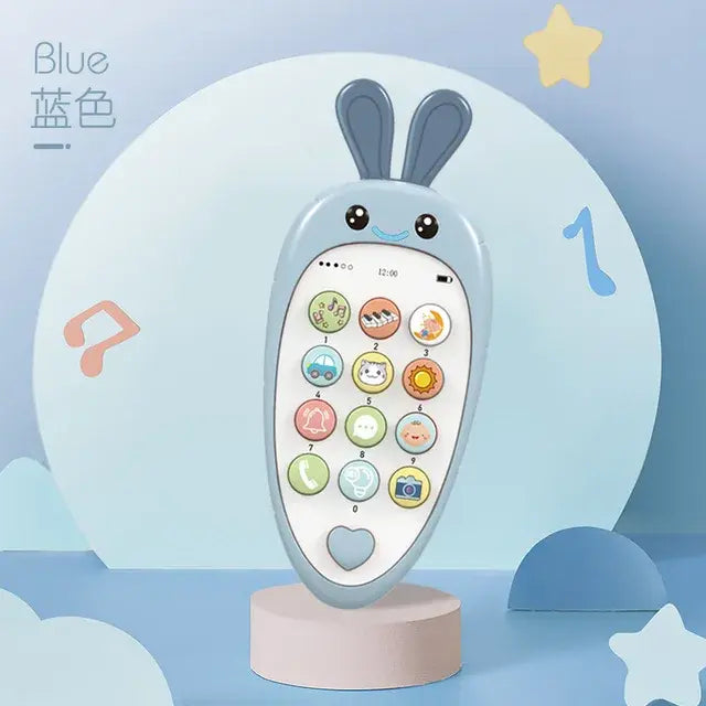 Baby Phone Sound Sleeping Toy With Teether