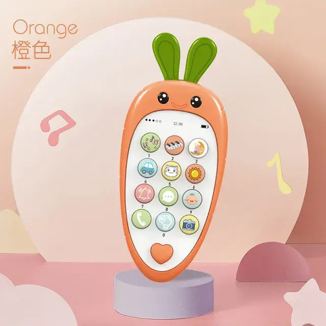 Baby Phone Sound Sleeping Toy With Teether