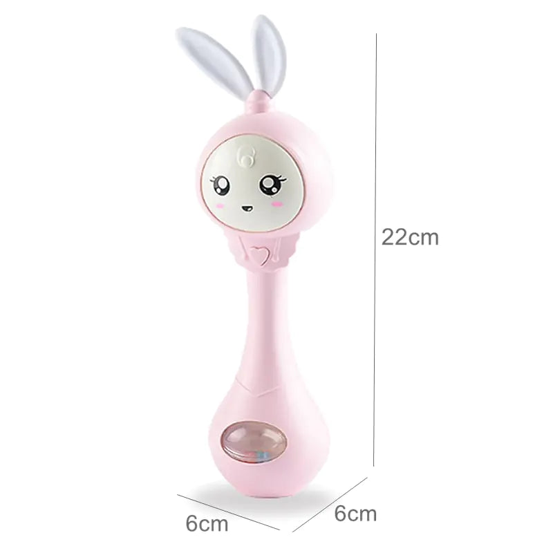 Bunny Glow Melody Rattle