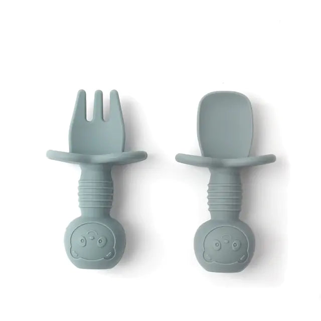 Gentle Grip Silicone Feeding Duo