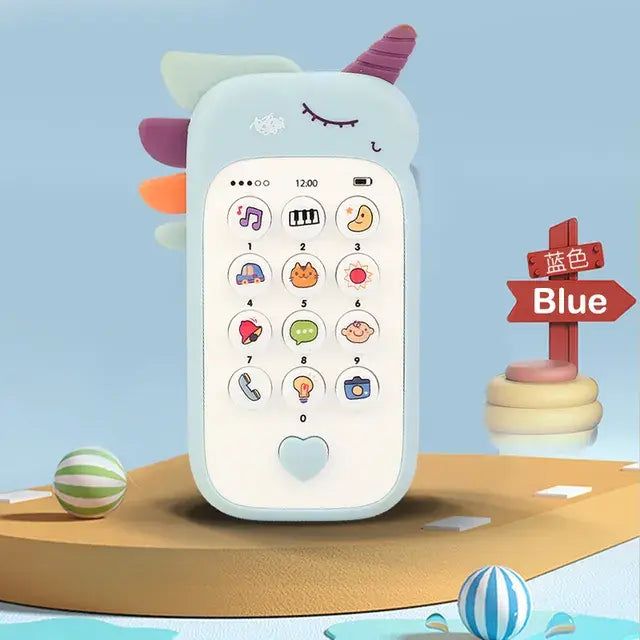 Baby Phone Sound Sleeping Toy With Teether