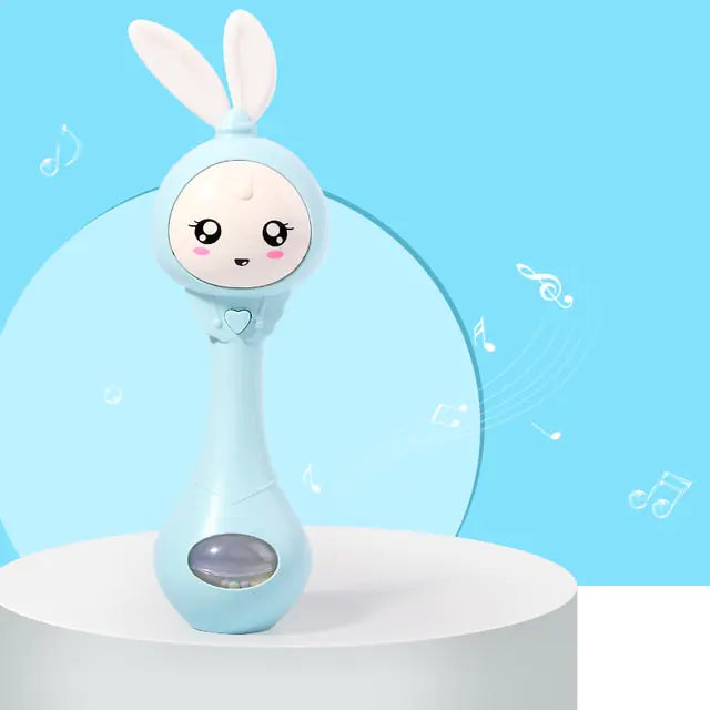 Bunny Glow Melody Rattle