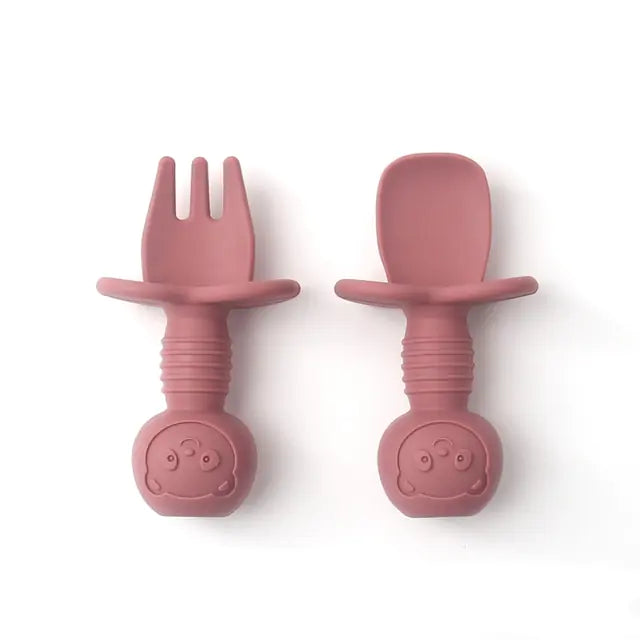 Gentle Grip Silicone Feeding Duo