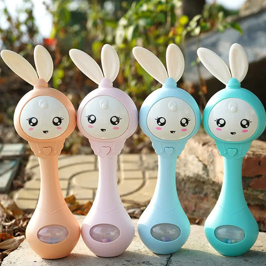 Bunny Glow Melody Rattle