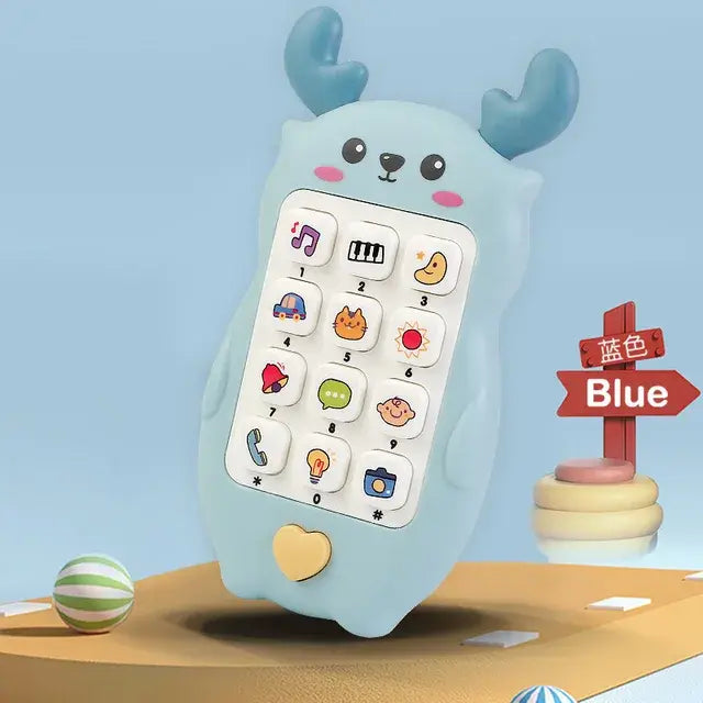 Baby Phone Sound Sleeping Toy With Teether