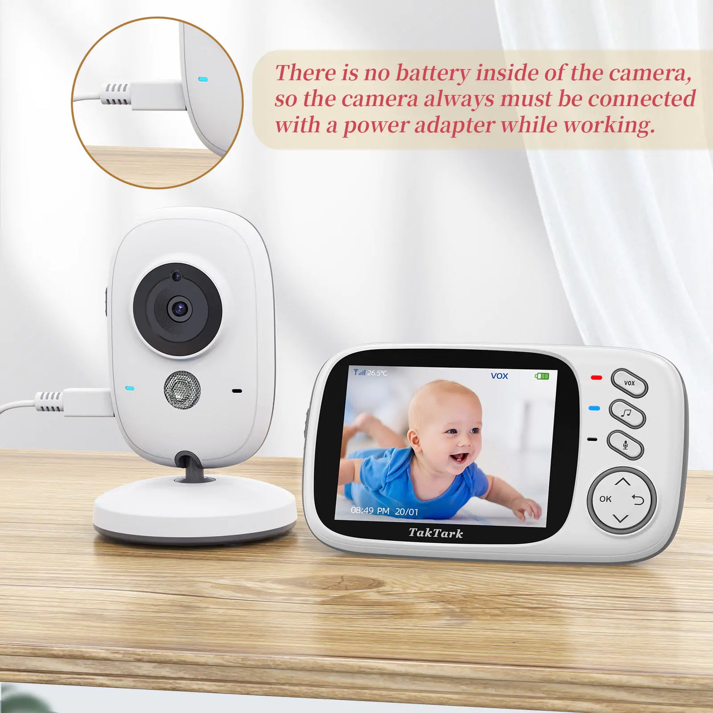 1080p Wireless Video Baby Monitor