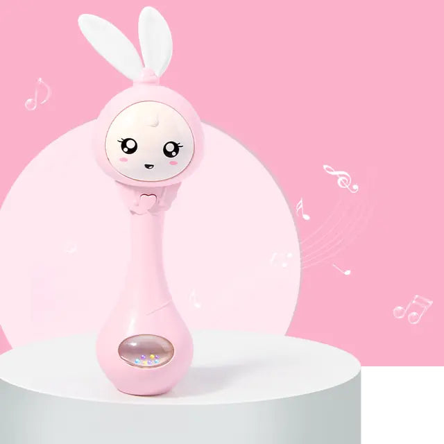 Bunny Glow Melody Rattle