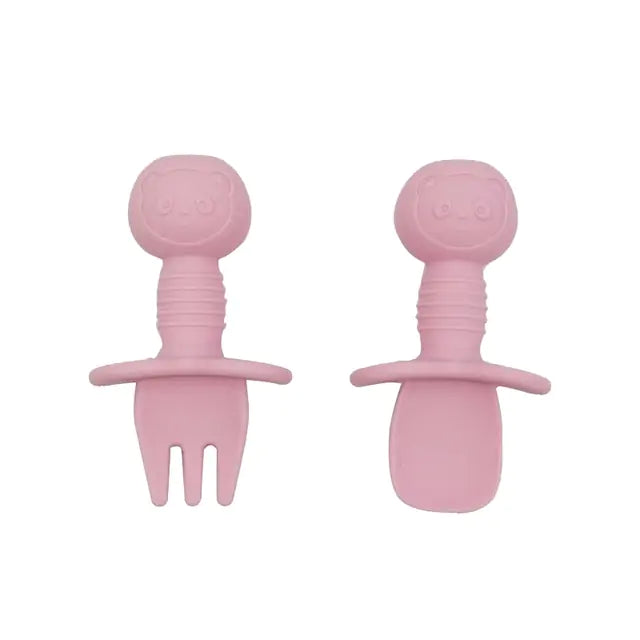 Gentle Grip Silicone Feeding Duo