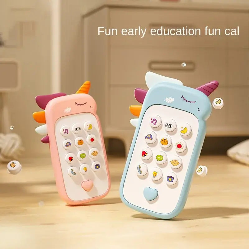 Baby Phone Sound Sleeping Toy With Teether