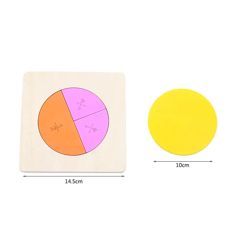 Mathematics Fraction Board