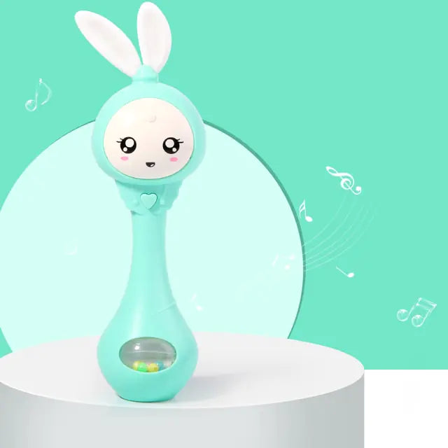 Bunny Glow Melody Rattle